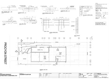 BASEMENT SLAB PLAN