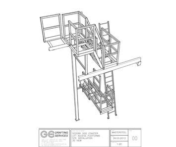 Platform Arrangment-3D View