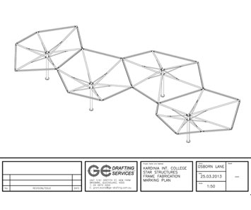 Steelwork Frame - 3D View