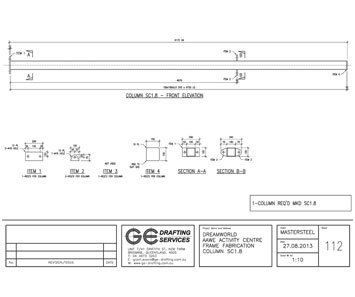 Typical Column Fabrication